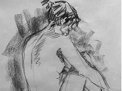 dessin modele vivant