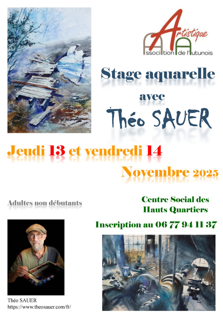 stage aquarelle